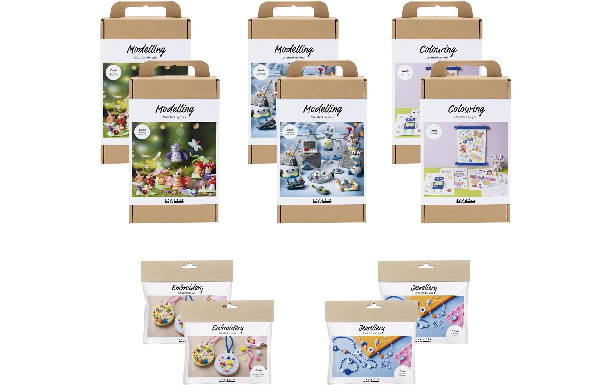 Creativ company Bastelset – Mehrfarbig – ab 6 Jahren