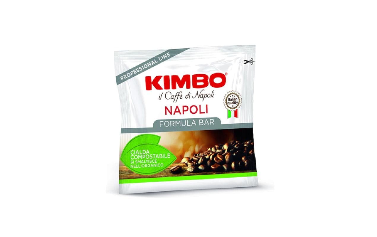 Kimbo Napoli – Kaffeepads für E.S.E. – Cappuccino, Vanille, 100 Pads