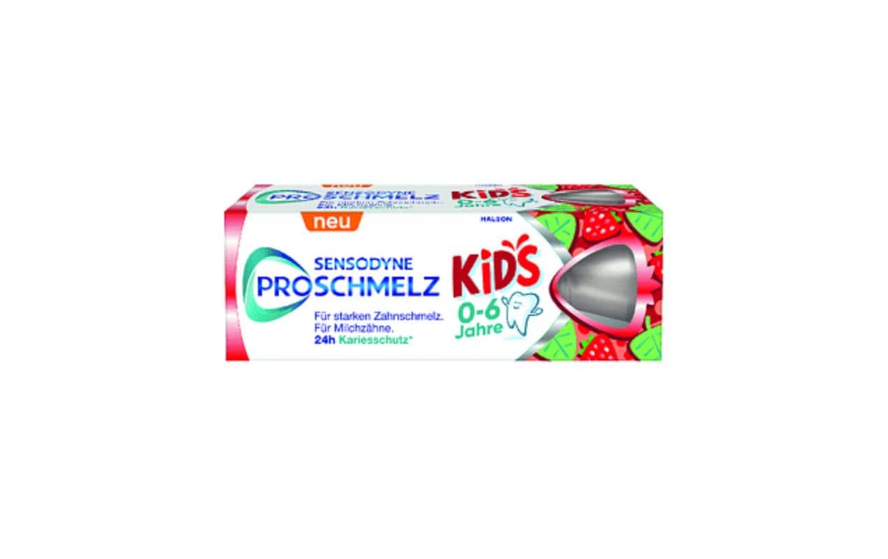 Sensodyne Zahnpasta ProSchmelz Kids – mit Fluorid – 50 ml