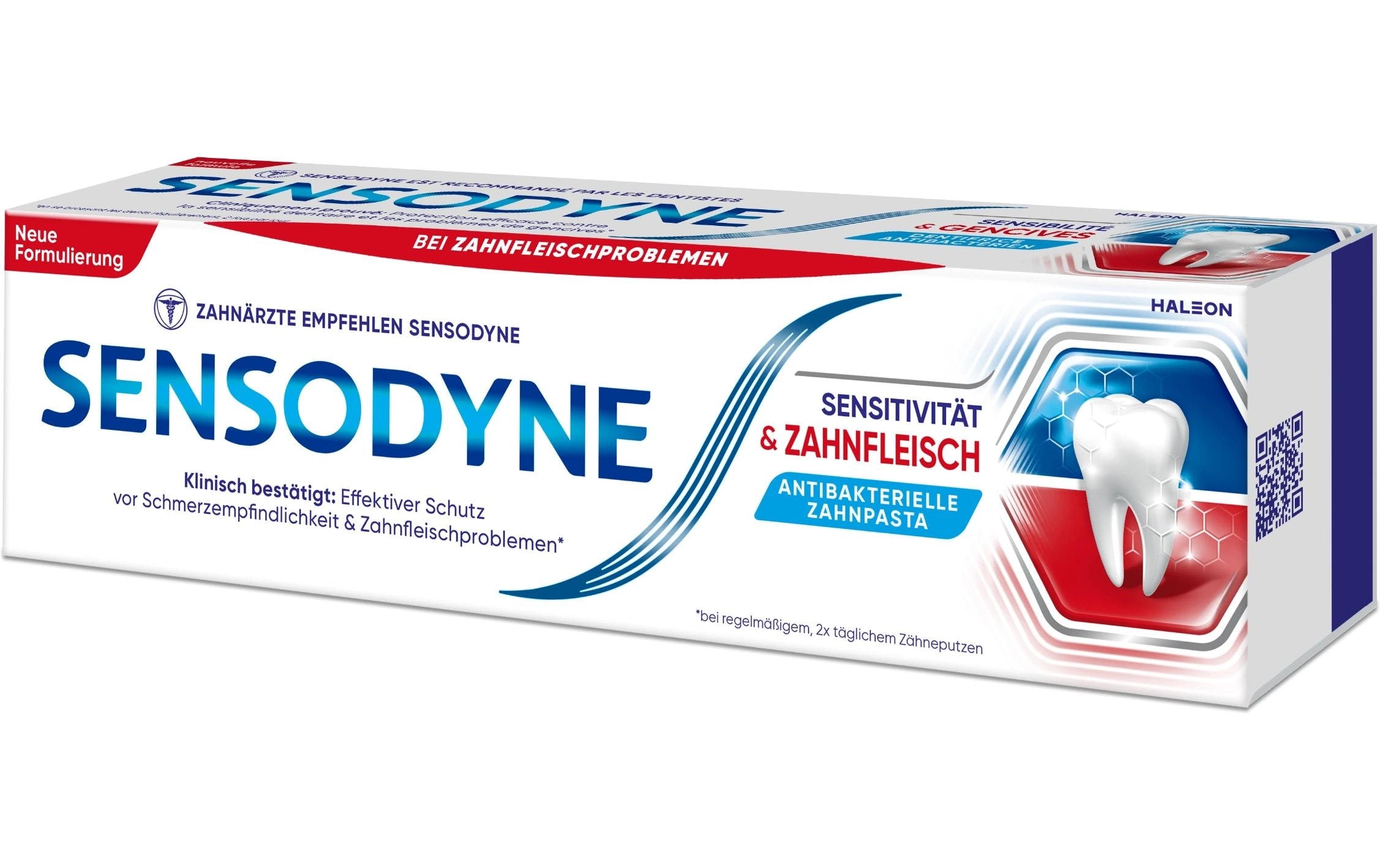 Sensodyne Zahnpasta – mit Fluorid – 75 ml