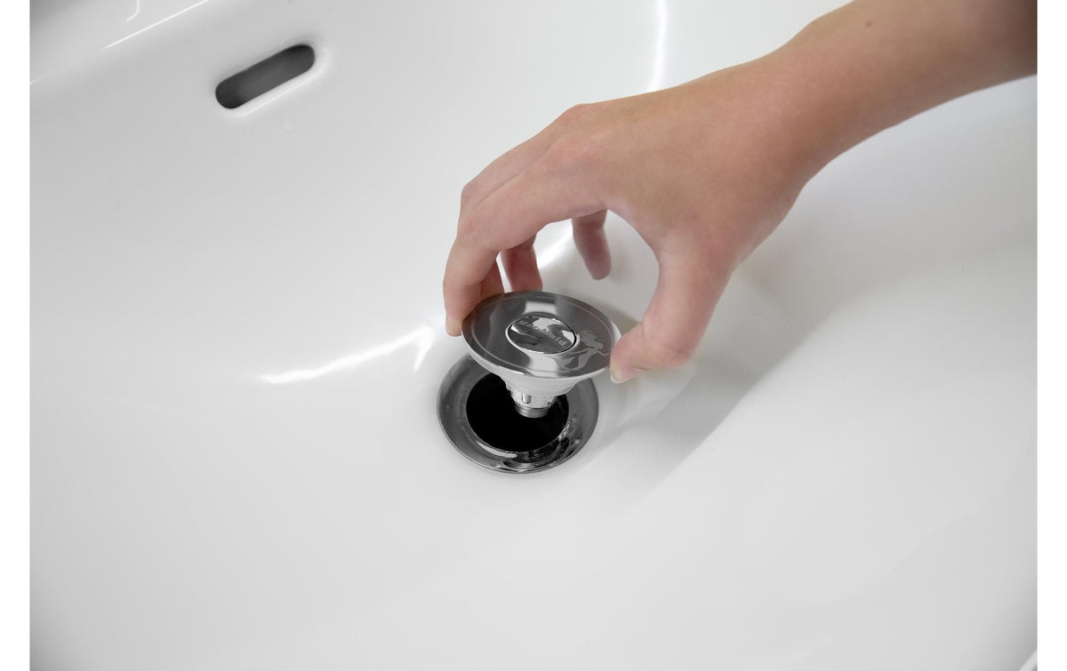 Mediashop Seifenschale Drain Magic Universal – Ø3,8/4,5 cm, Edelstahl, Silber