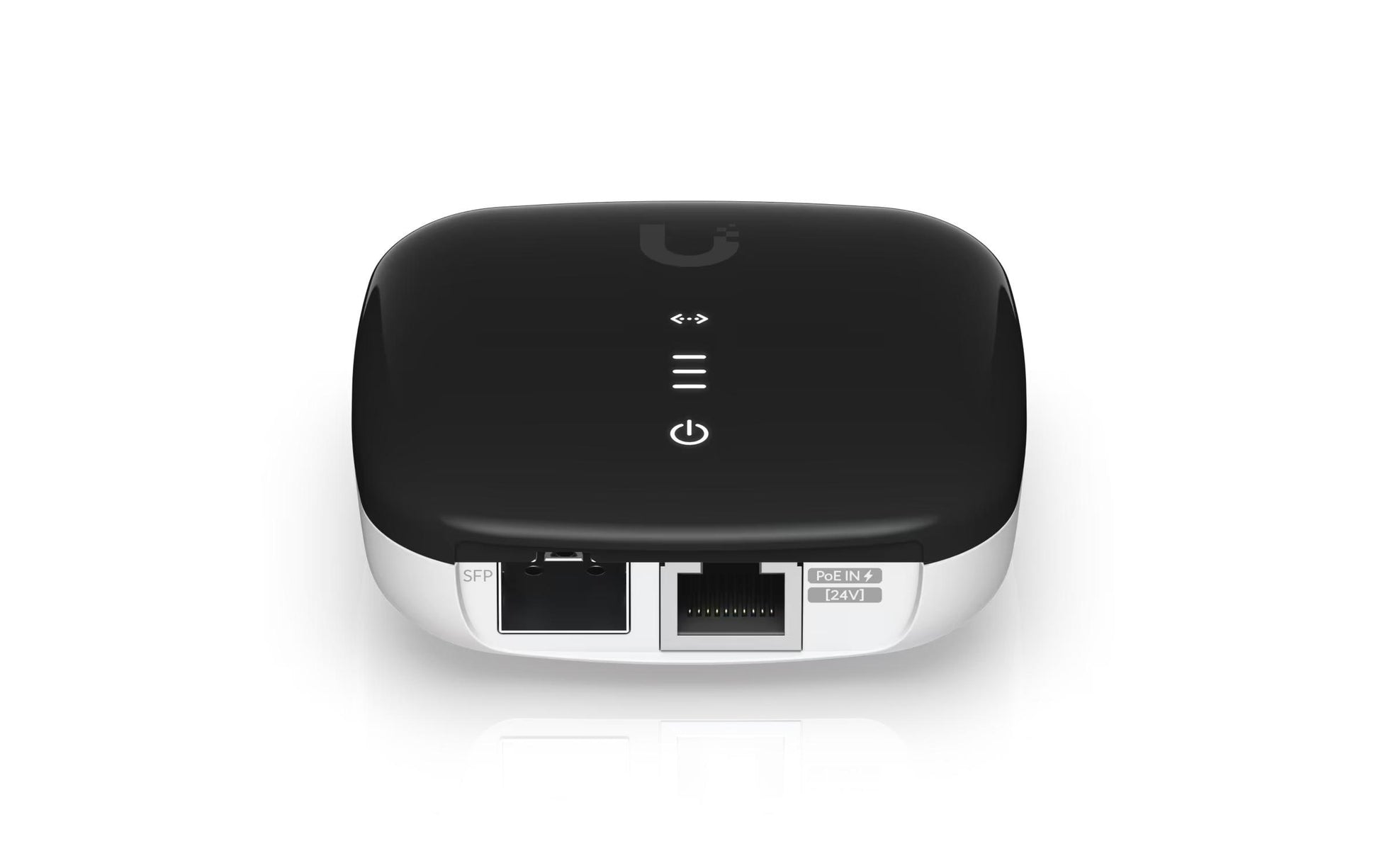 Ubiquiti UACC-AE – Medienkonverter – 1×GbE, 1×SFP, PoE (24 V passiv), Schwarz