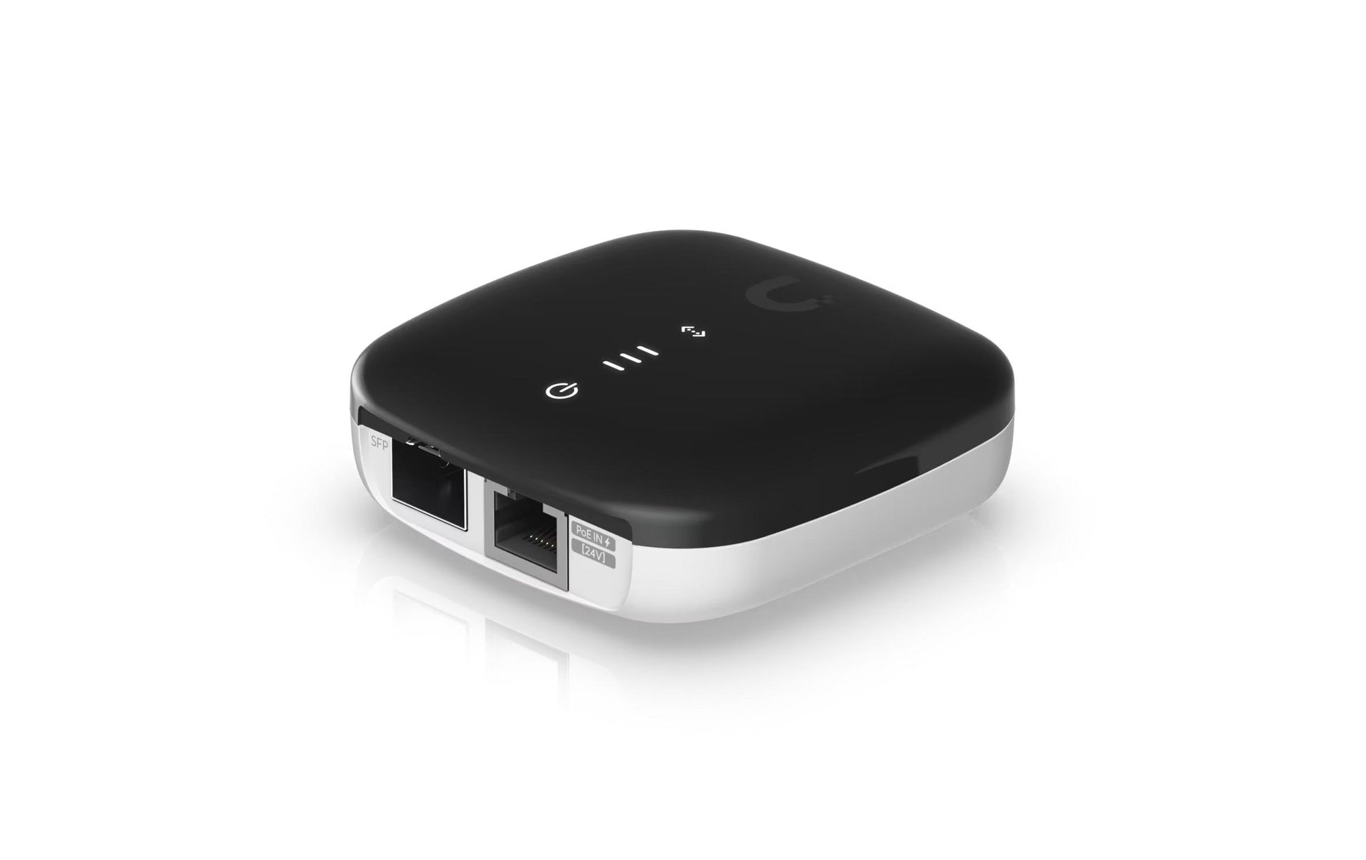Ubiquiti UACC-AE – Medienkonverter – 1×GbE, 1×SFP, PoE (24 V passiv), Schwarz