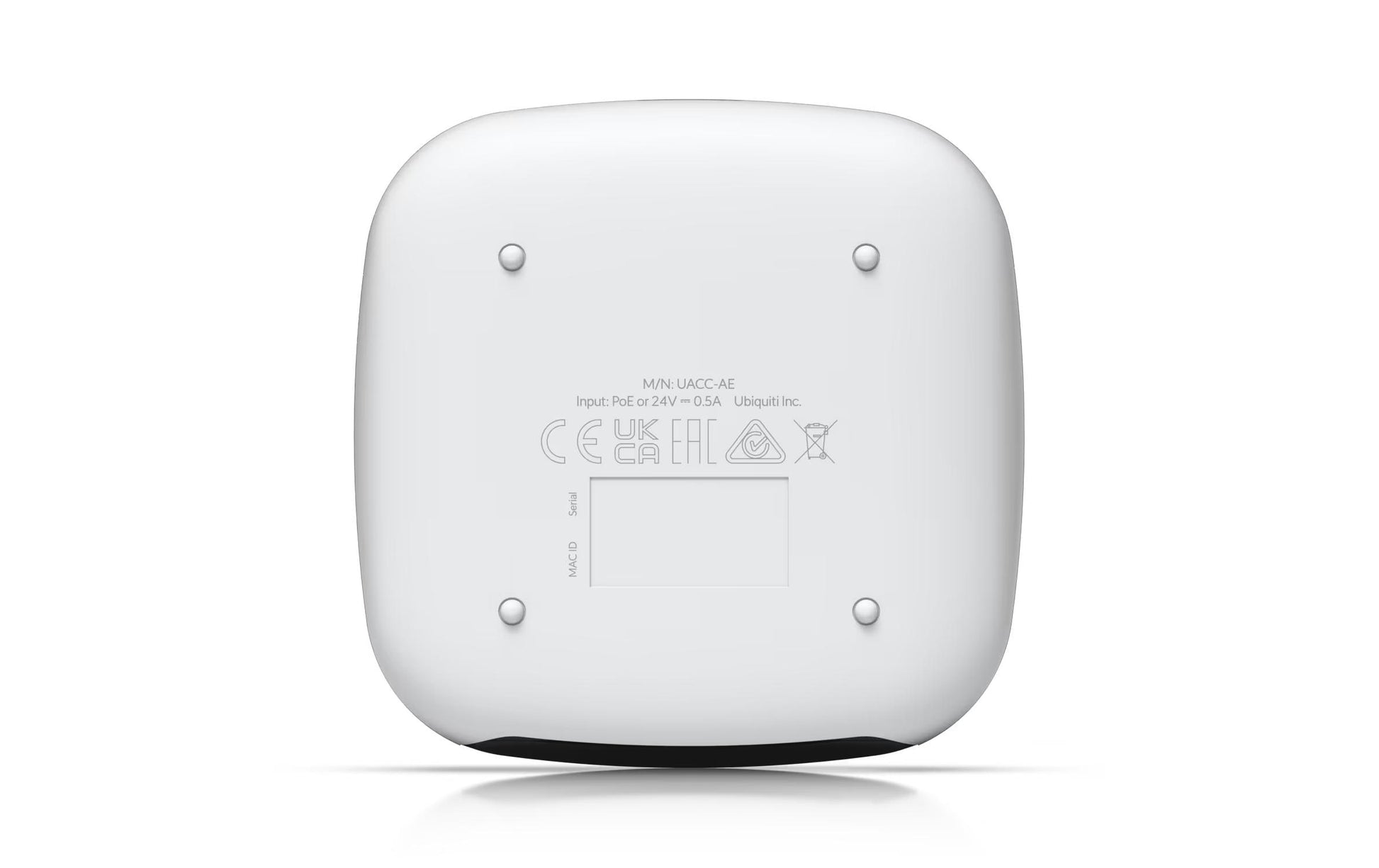 Ubiquiti UACC-AE – Medienkonverter – 1×GbE, 1×SFP, PoE (24 V passiv), Schwarz