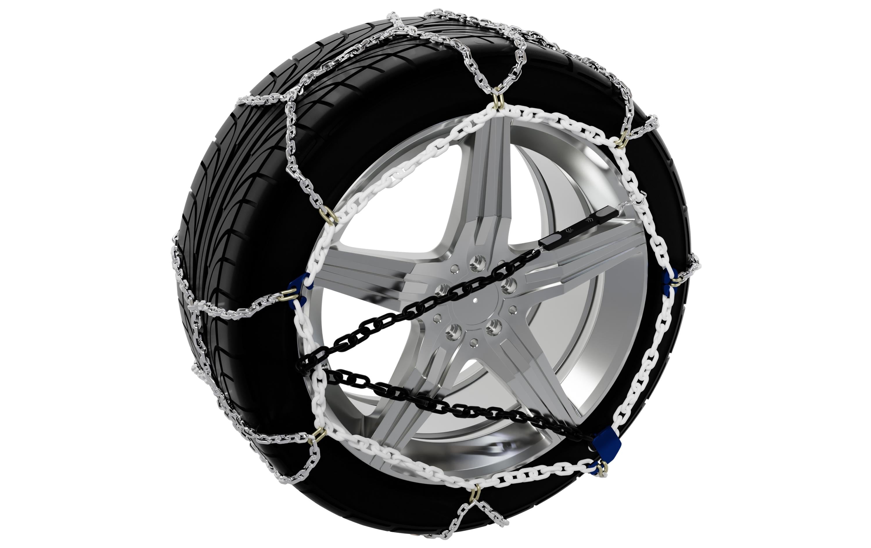 Werkthor WT 100 Schneeketten – für Reifen 14–19" – Edelstahl – 2 Stk.
