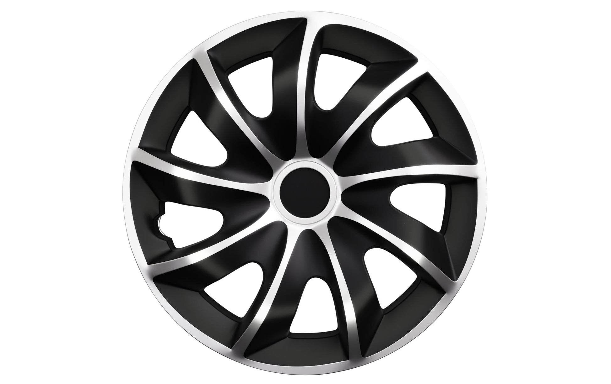 Werkthor Radkappen – für 14" Felgen – 4 Stk. – Kunststoff, Schwarz/Silber
