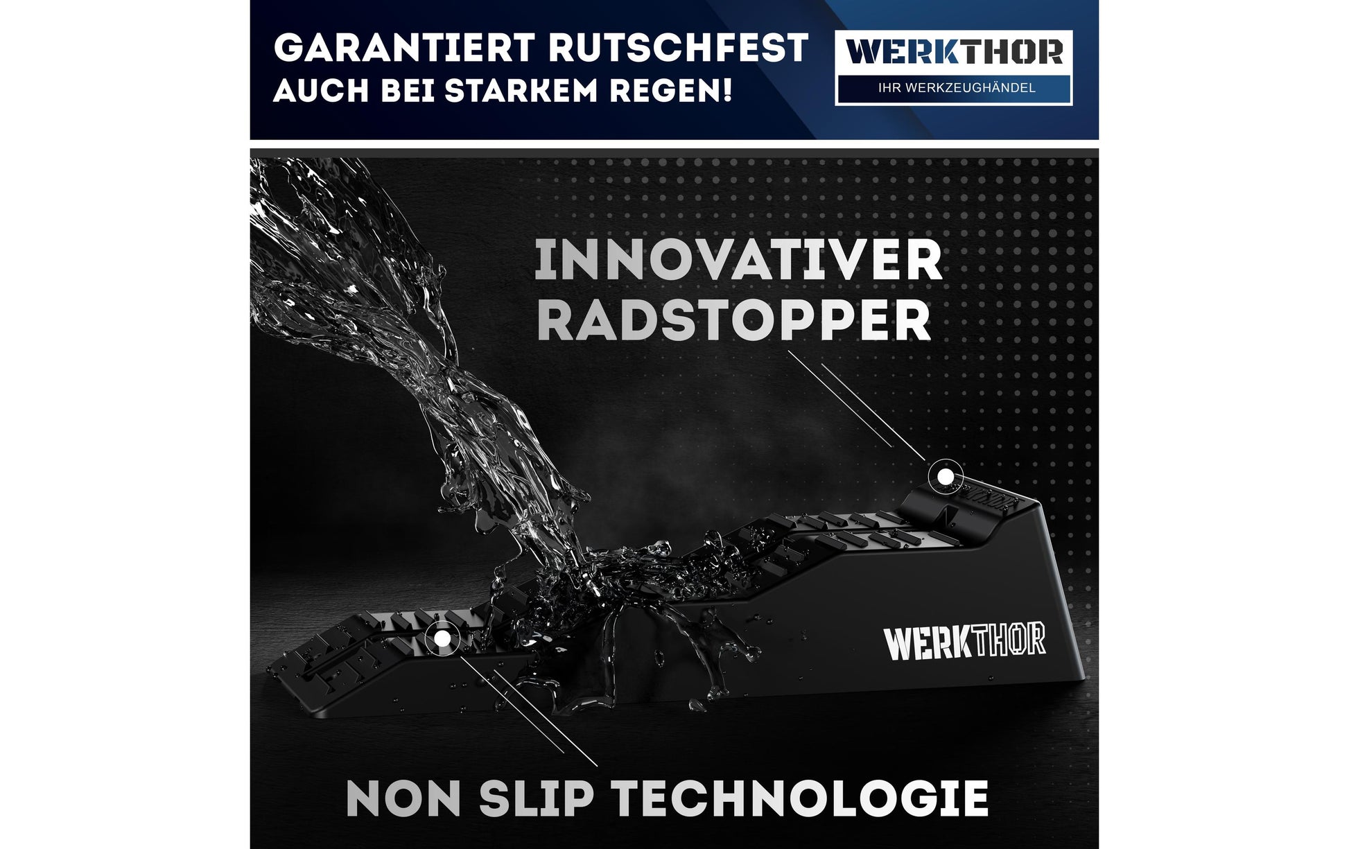 Werkthor Auffahrkeile – Breite 190 mm, bis 5 t – mit Transporttasche