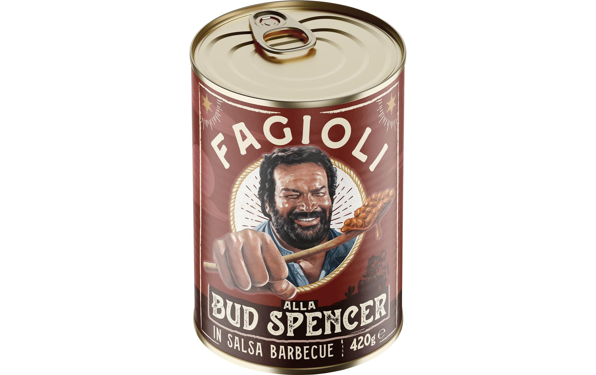 Bud power Bud Spencer Gebackene Bohnen Barbecue Dose – 420 g
