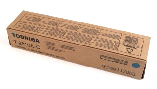Toshiba Toner T-281-CEC – Cyan – für e-Studio 281C/351E/451E und andere