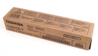Toshiba Toner T-281-CEY – gelb, 10000 Seiten – für e-Studio 281C/351E/451E und andere