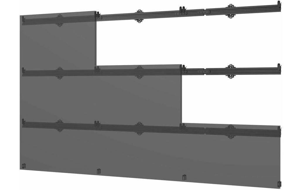 Peerless AV Videowand-Halterung – VESA bis 1220×1220 – für 3×3 LED-Wand – LEDUNVL-3X3