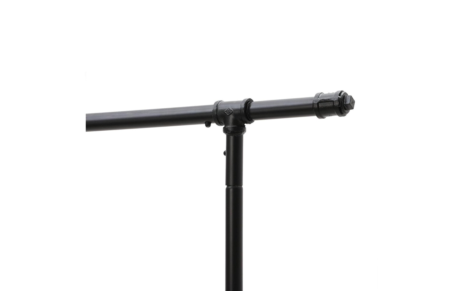 Songmics Garderobenständer – Stahl, Schwarz, 130 × 49 × 198 cm
