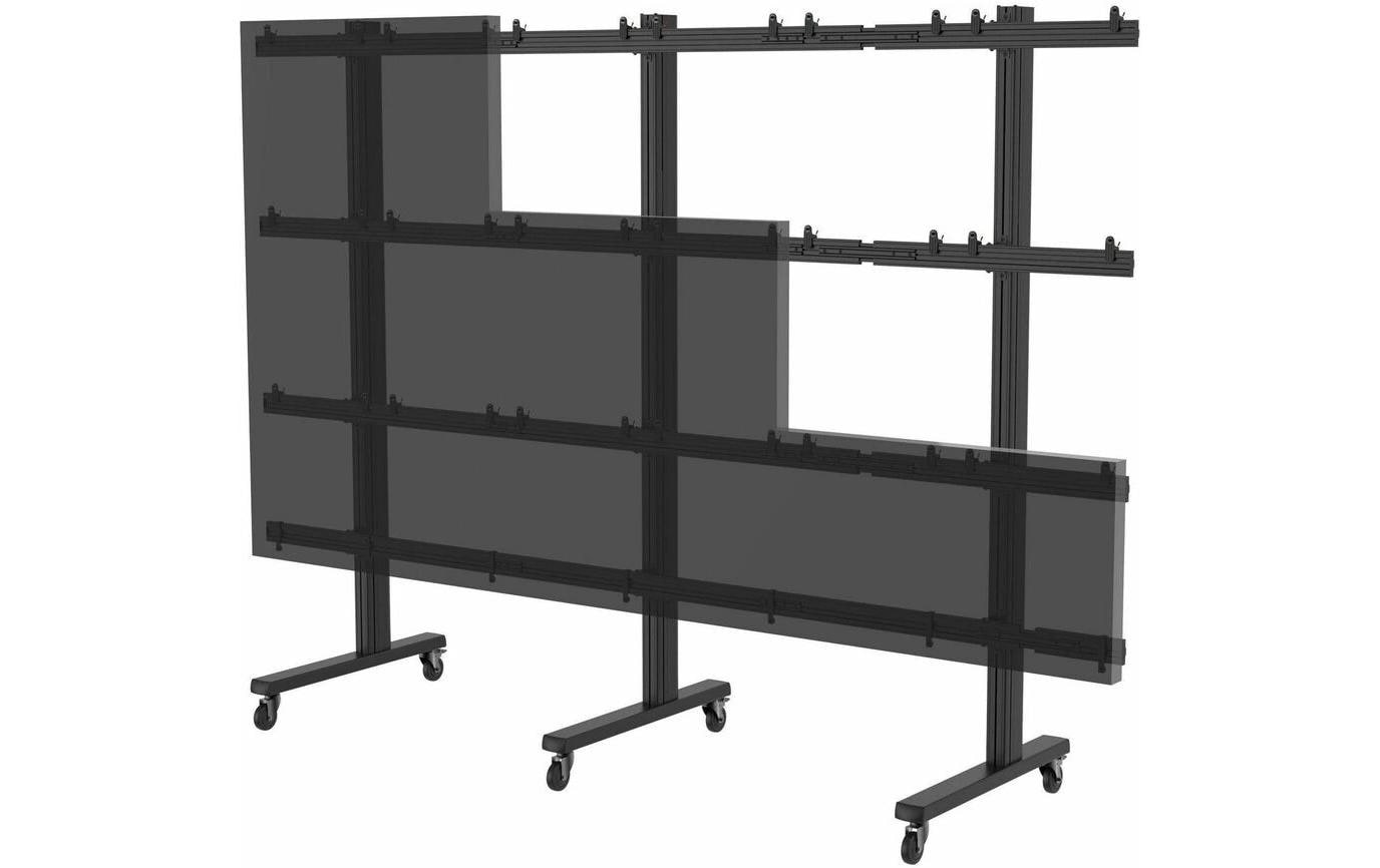 Peerless AV TV-Wagen – für 2×2 LED, mit Rollen – LEDMTL-2X2