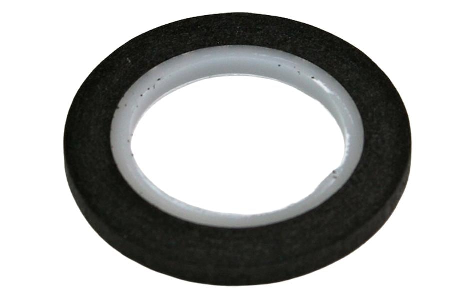 Absima Modellbau-Maskierband Linierband, Schwarz – 4 mm × 10 m