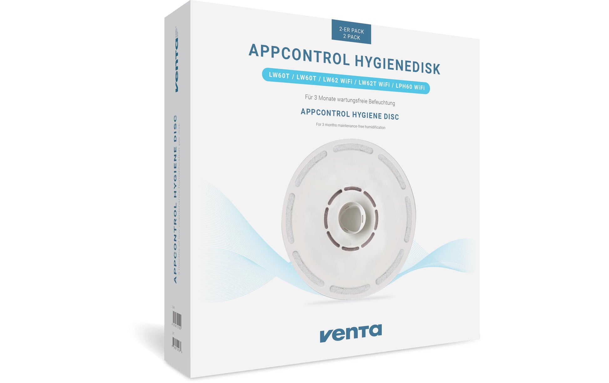 Venta Nachfüllpack Hygienedisk App Control – 2 Stk.