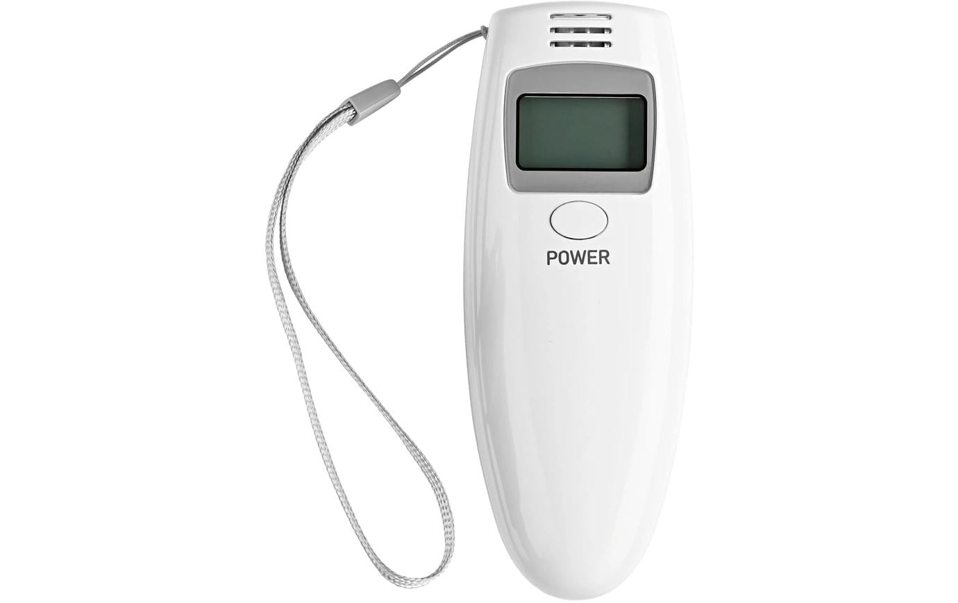 Easymaxx Alkoholtester LCD-Display – 3 V, weiss
