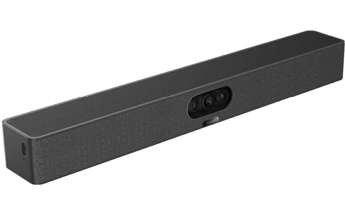 Yealink MeetingBar A25 Videobar mit CTP25 – 4K Ultra HD, 30 fps – Schwarz
