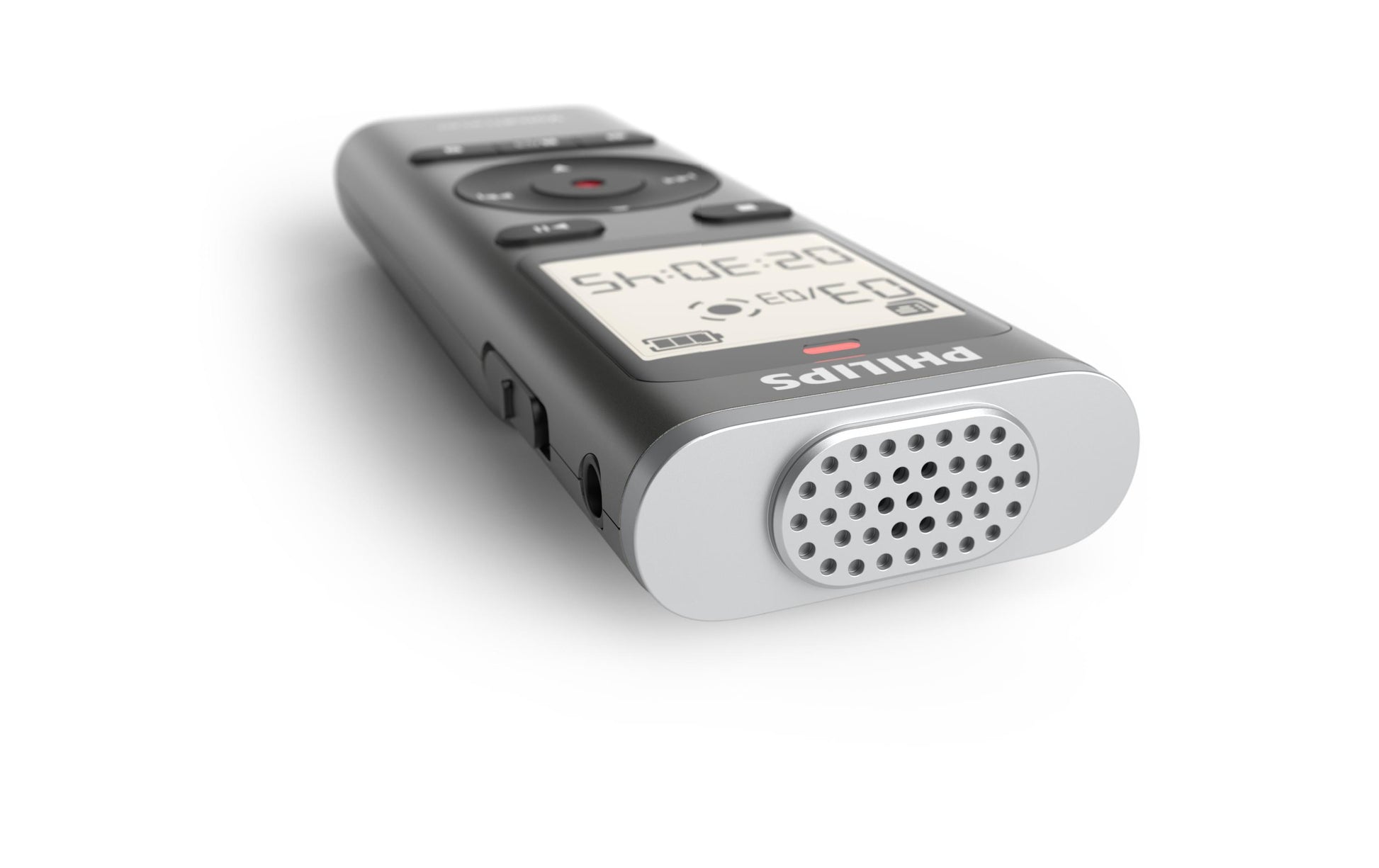 Philips VoiceTracer DVT1170 – Digitales Diktiergerät, bis 36 h, 8 GB, USB 2.0, Micro-SD