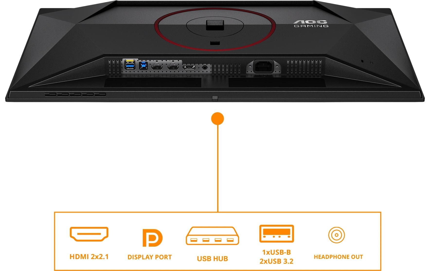 AOC G4 Q27G4SDR – 26,5", 2560 × 1440 (WQHD), OLED, 360 Hz, DisplayHDR 400