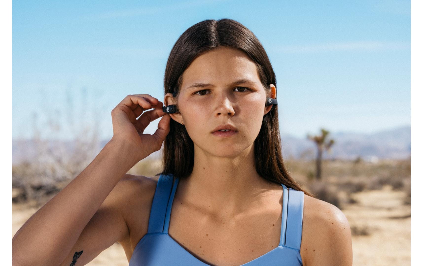 Skullcandy Push 720 – Open-Ear Kopfhörer – Bluetooth, offen – silber/schwarz – bis 30 h