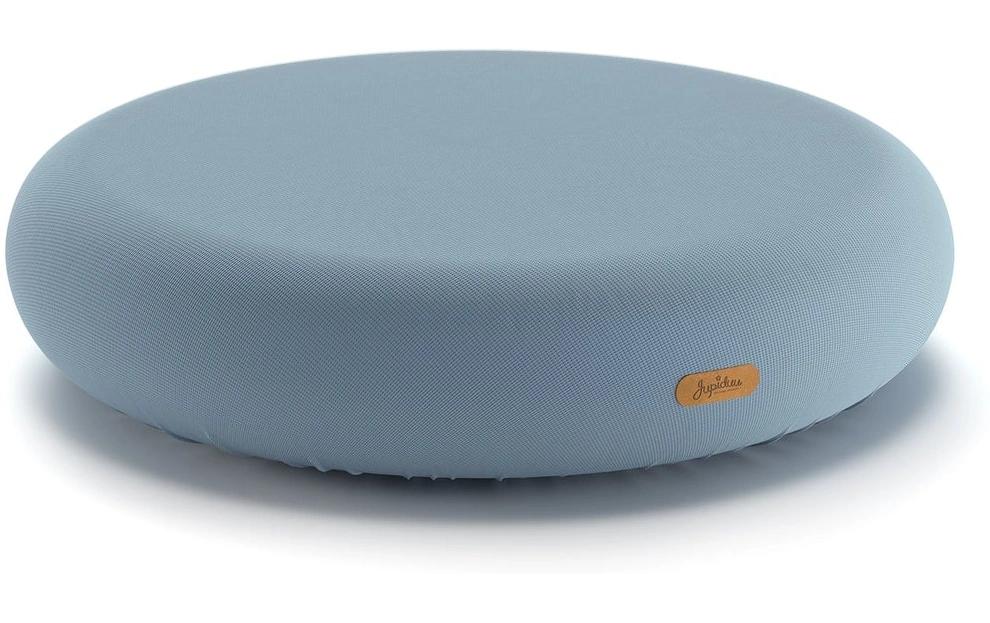 Jupiduu Trampolin (Indoor) – Ø 100 cm – Höhe 20 cm – Belastbarkeit 100 kg – Blau