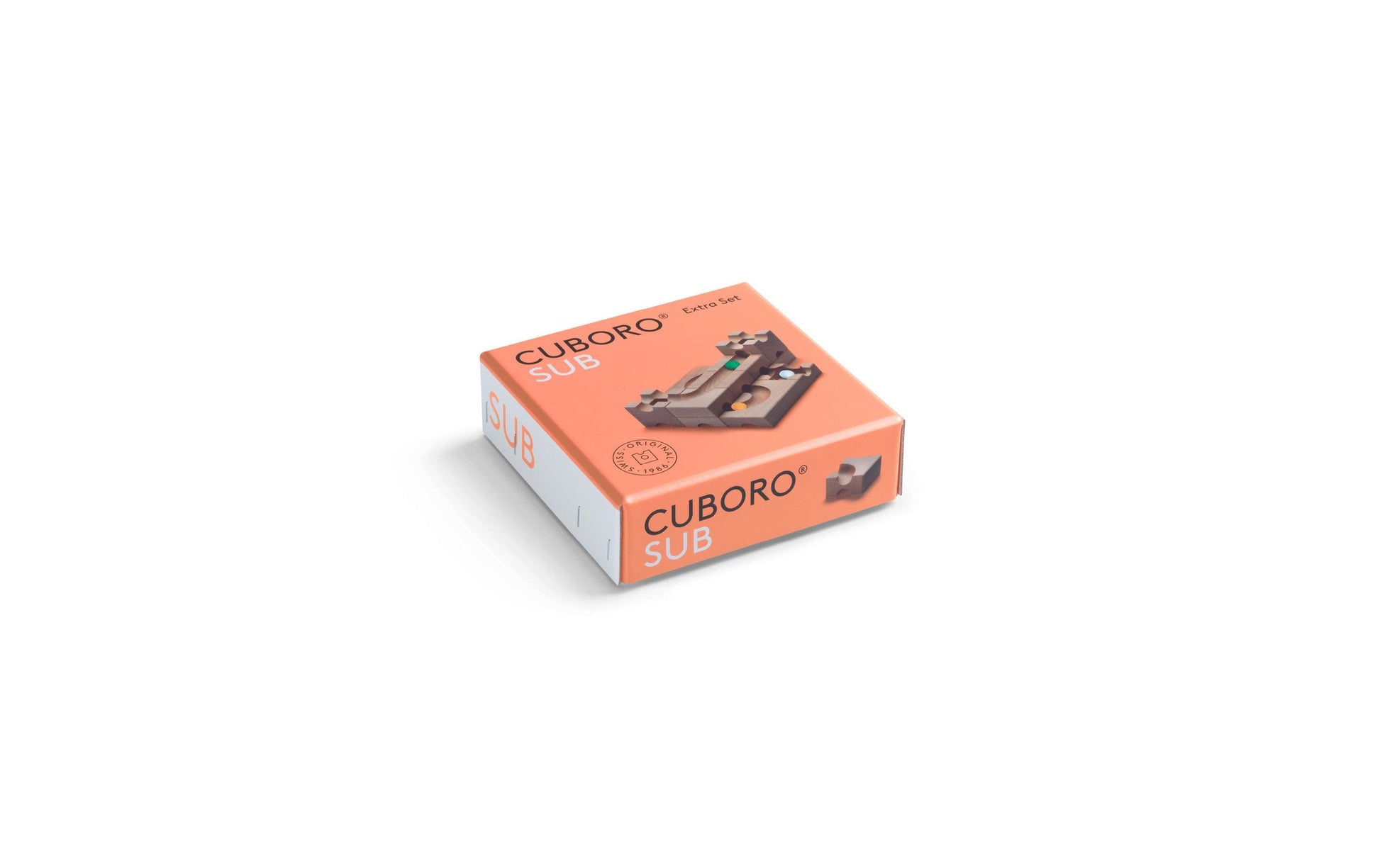 Cuboro SUB Murmelbahn – 15-teilig – ab 7 Jahren – Buche