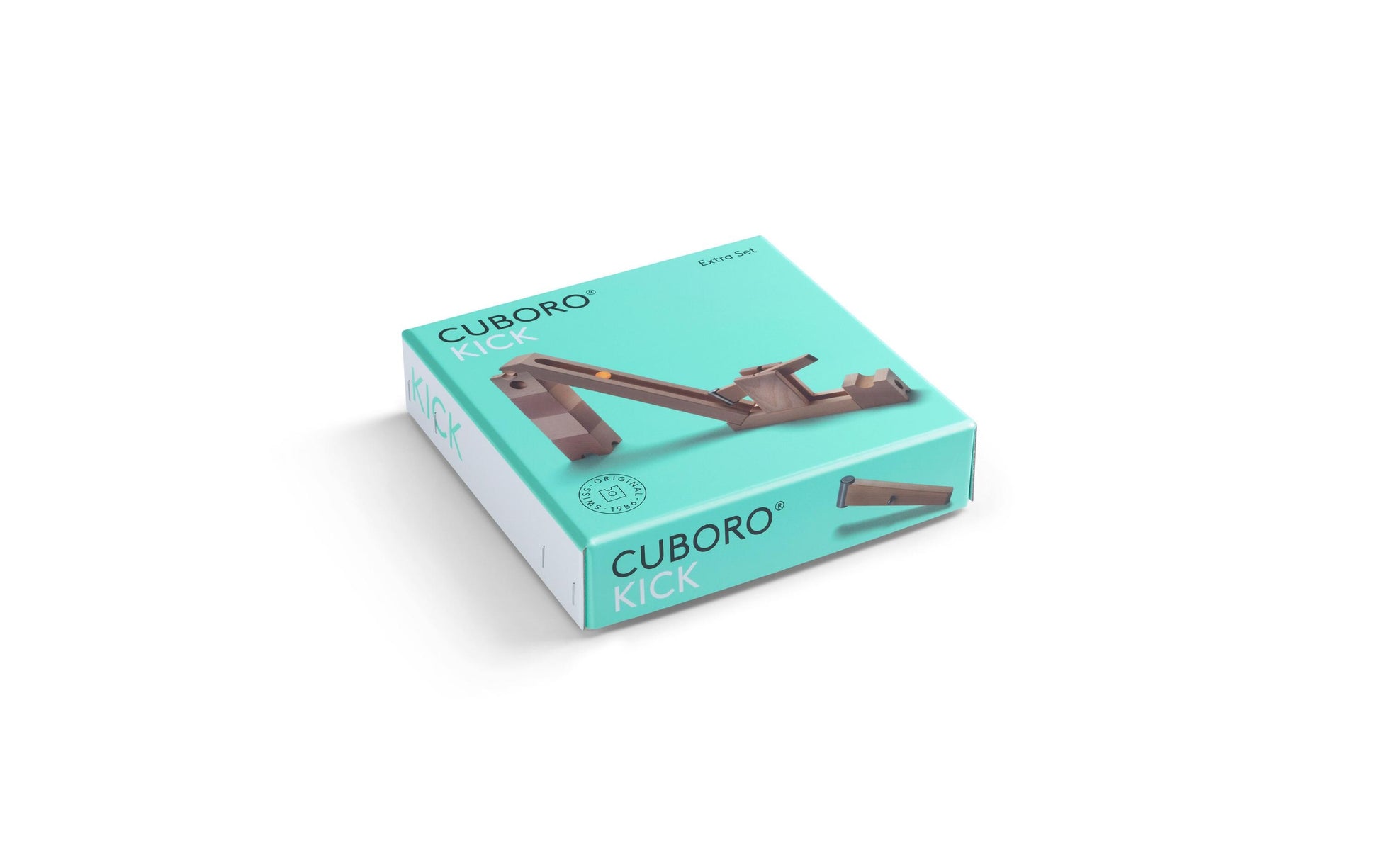 Cuboro KICK Murmelbahn – 13-teilig – ab 8 Jahren – Buche