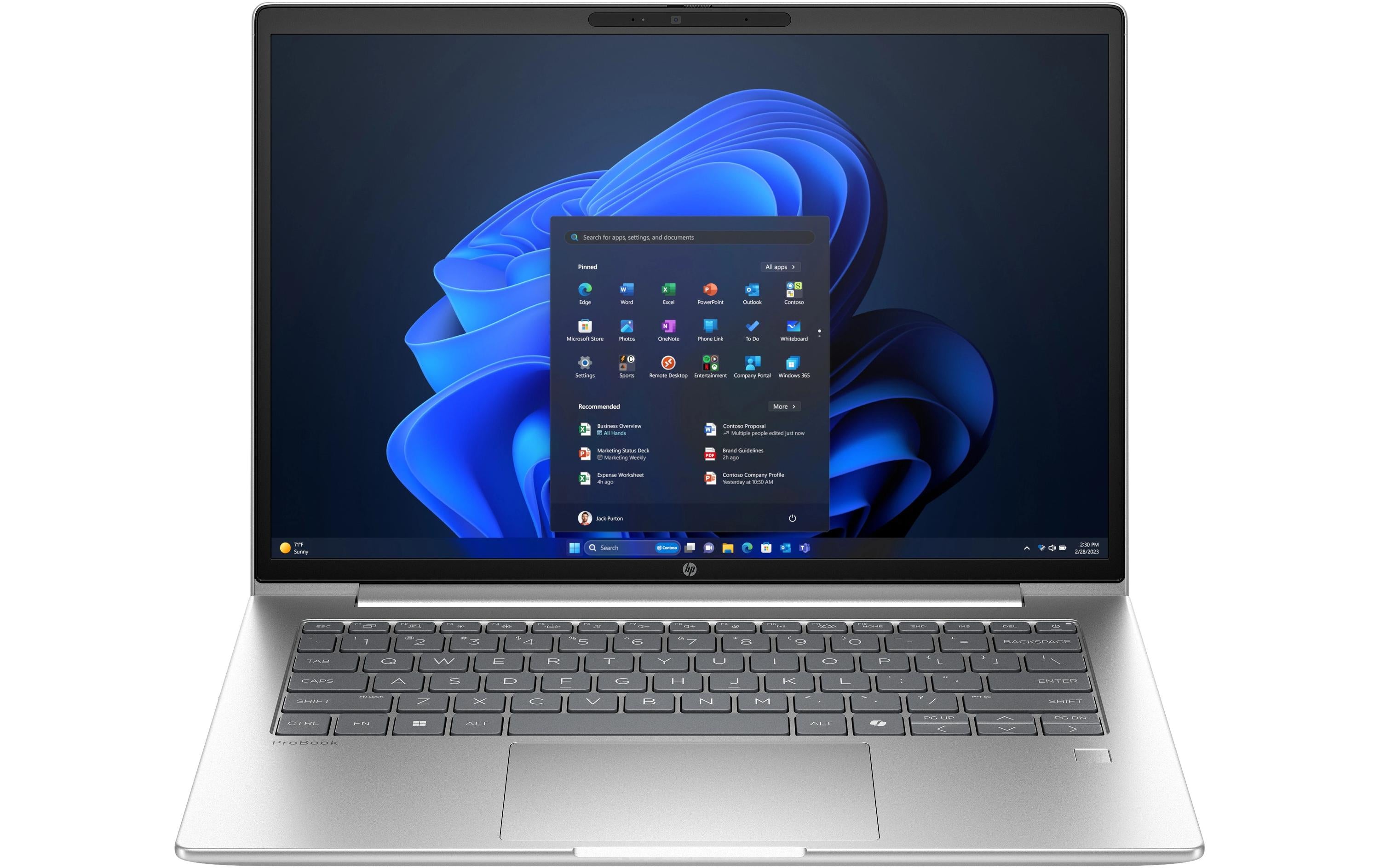 HP ProBook 4 G1i – 14" WUXGA, Core Ultra 7 255U, 48 GB, 512 GB SSD, Win 11 Pro, QWERTZ (CH)