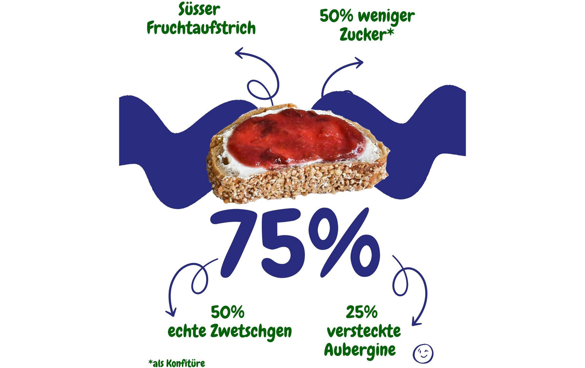 Gofitüre Vegane Zwetschgenkonfitüre – 120 g