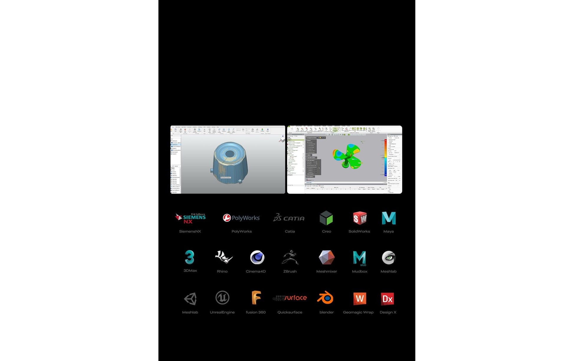Creality 3D Creality CR-Scan Sermoon X1 – Schwarz