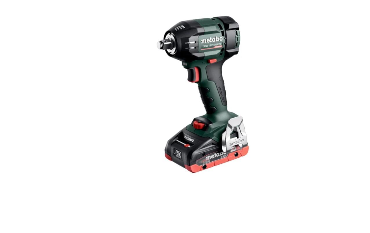 Metabo SSW 18 LTX 550 BL Akku-Schlagschrauber – 18 V – 4,0 Ah – Koffer – CAS