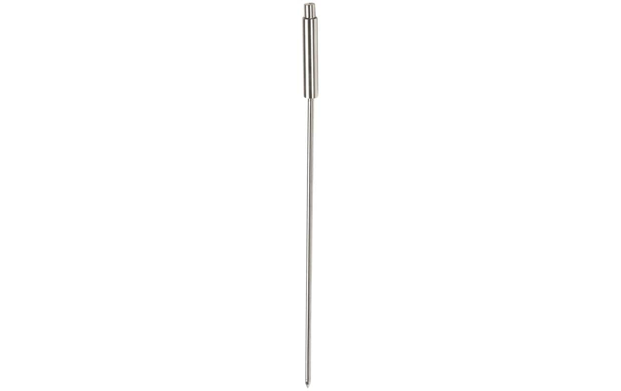 Balthasar Dekoleuchte Aussen Edelstahlfackel zylindrisch – Ø 3,5 cm – Silber