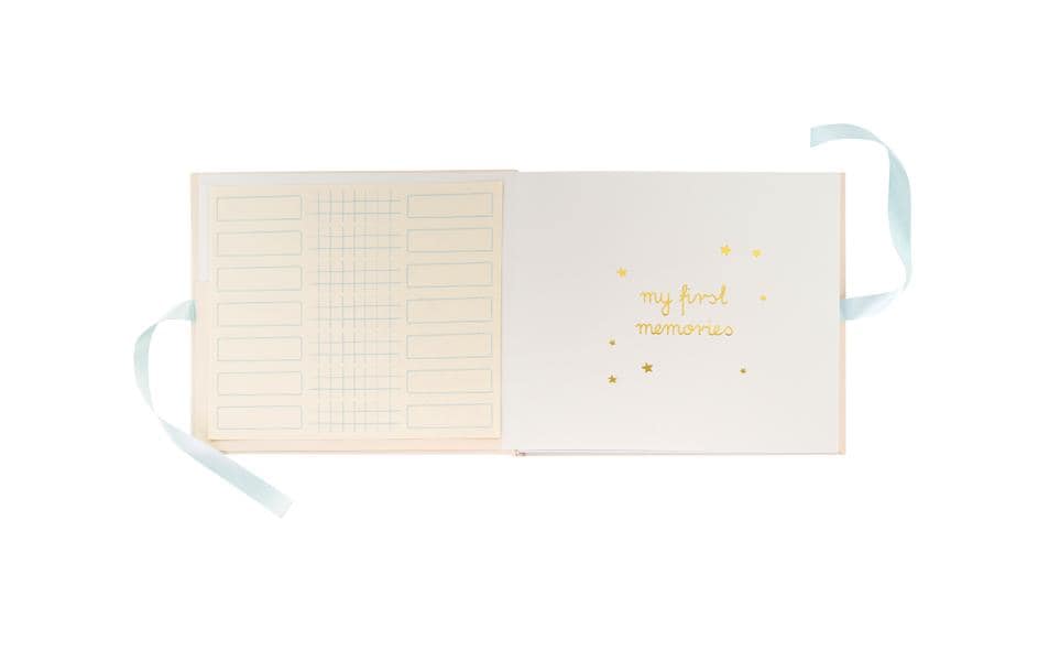 PartyDeco AZ4 Teddybär – Fotobuch, gebunden, mehrfarbig, 25 × 28 cm