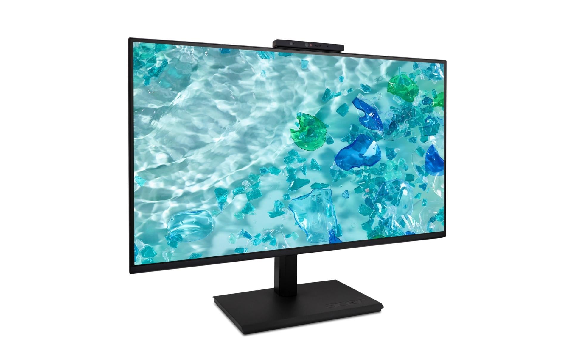 Acer B8 B278U – 27", 2560 × 1440 (WQHD), IPS, 120 Hz, USB-C 100 W, Webcam, KVM, LAN