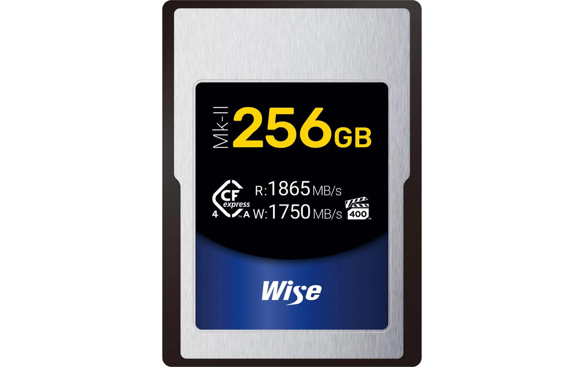Wise CFX4-A256M2 CFexpress Typ A 256 GB – 1865/1750 MB/s