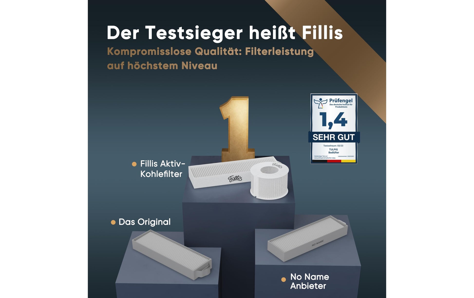 Pillis Ersatzfilter Aktivkohlefilter PUAKF – für Bora Pure (PURU), Bora X Pure (PUXU), 3 Stk.