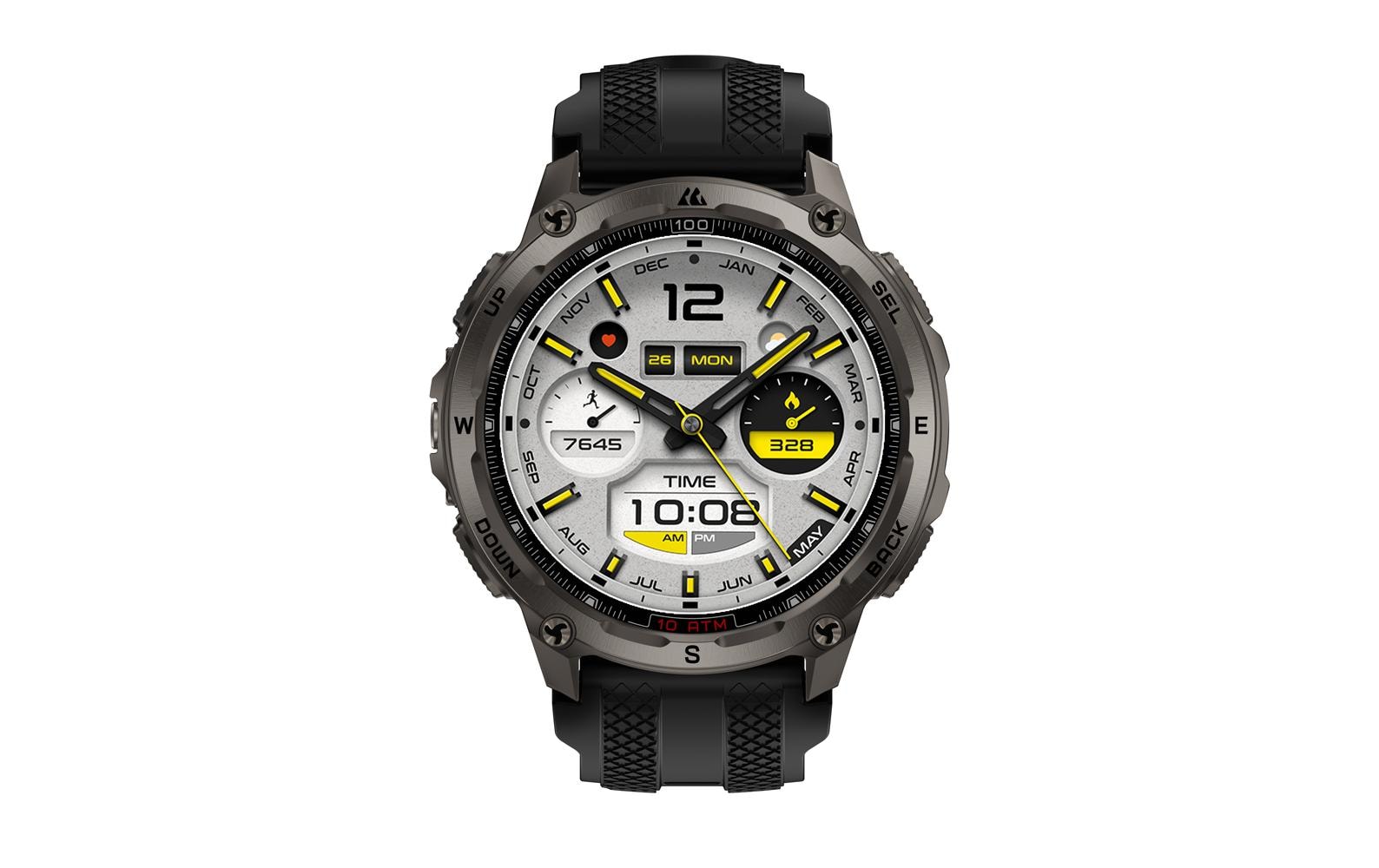 Kospet Tank T4 49 mm GPS – Schwarz, 100 m, für Android, iOS