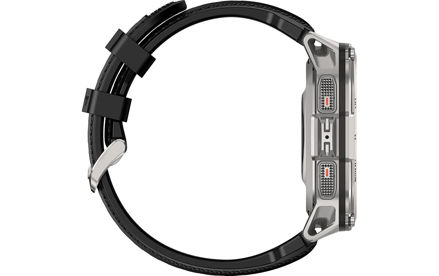 Kospet Tank M4 43 mm GPS – Silber, 100 m, für Android, iOS