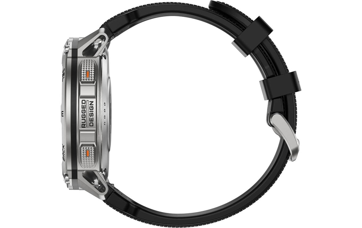 Kospet Tank T4 49 mm GPS – Silber, 100 m, für Android, iOS