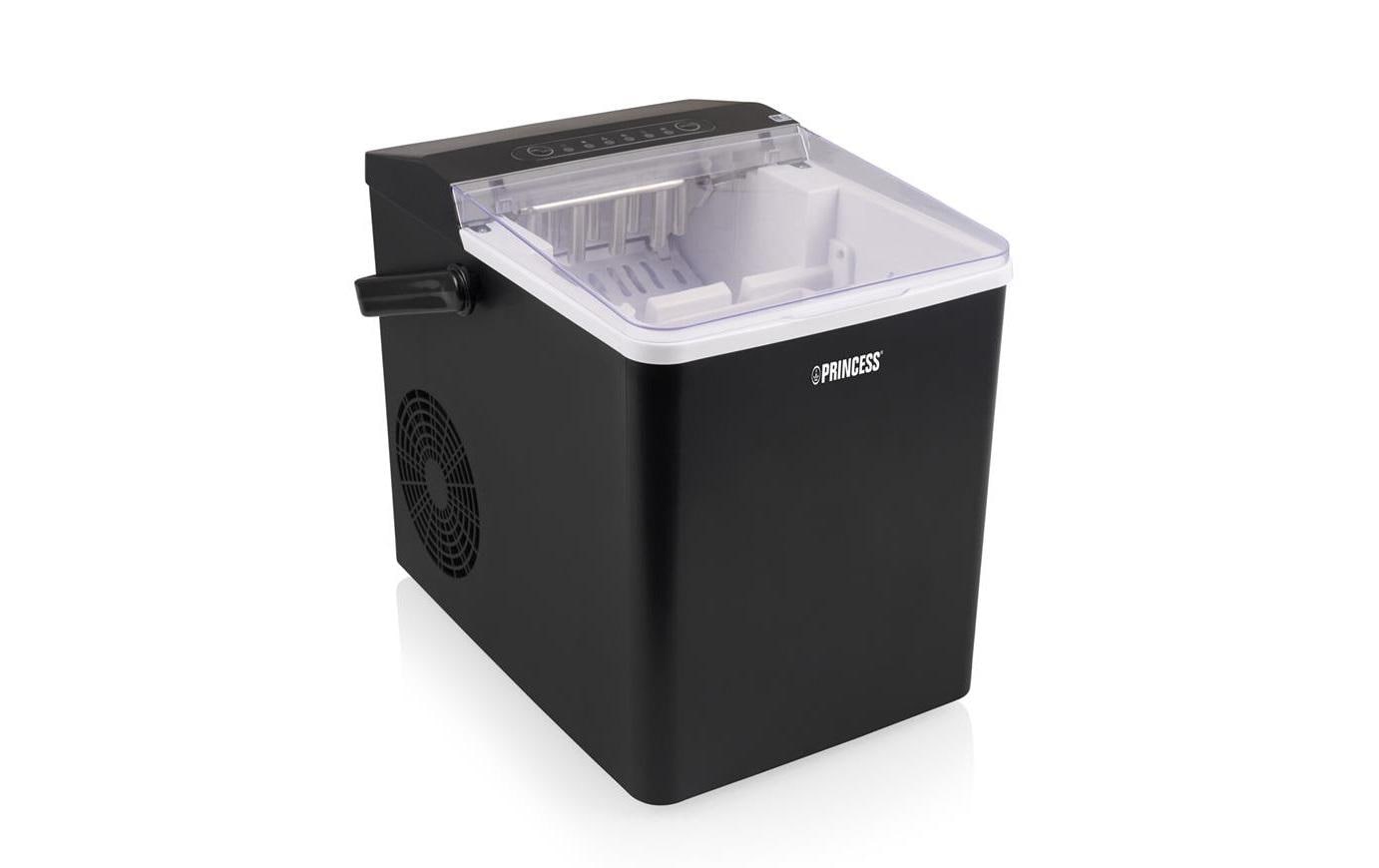 Princess Eiswürfelmaschine 283098 – 12 kg/24 h, 1,75 l – schwarz