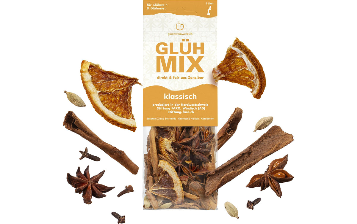 Gluehweinwerk.ch Gewürzmischung für Glühwein klassisch – 30 g