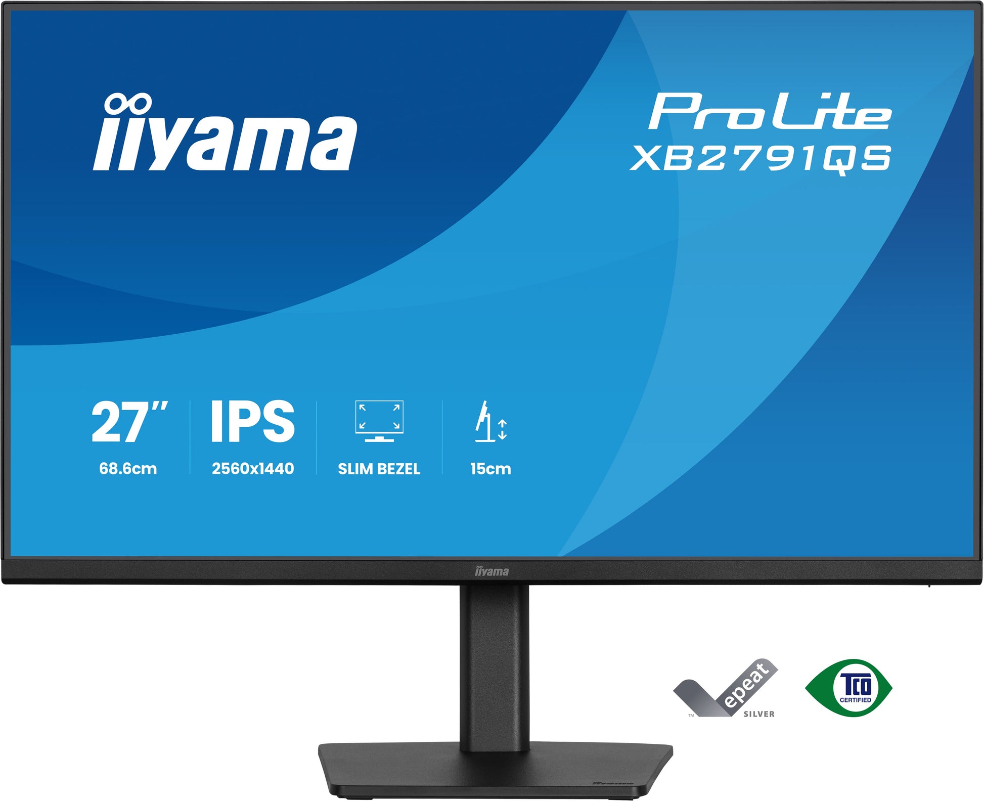 iiyama ProLite XB2791QS-B1 – 27", 2560 × 1440 (WQHD), IPS