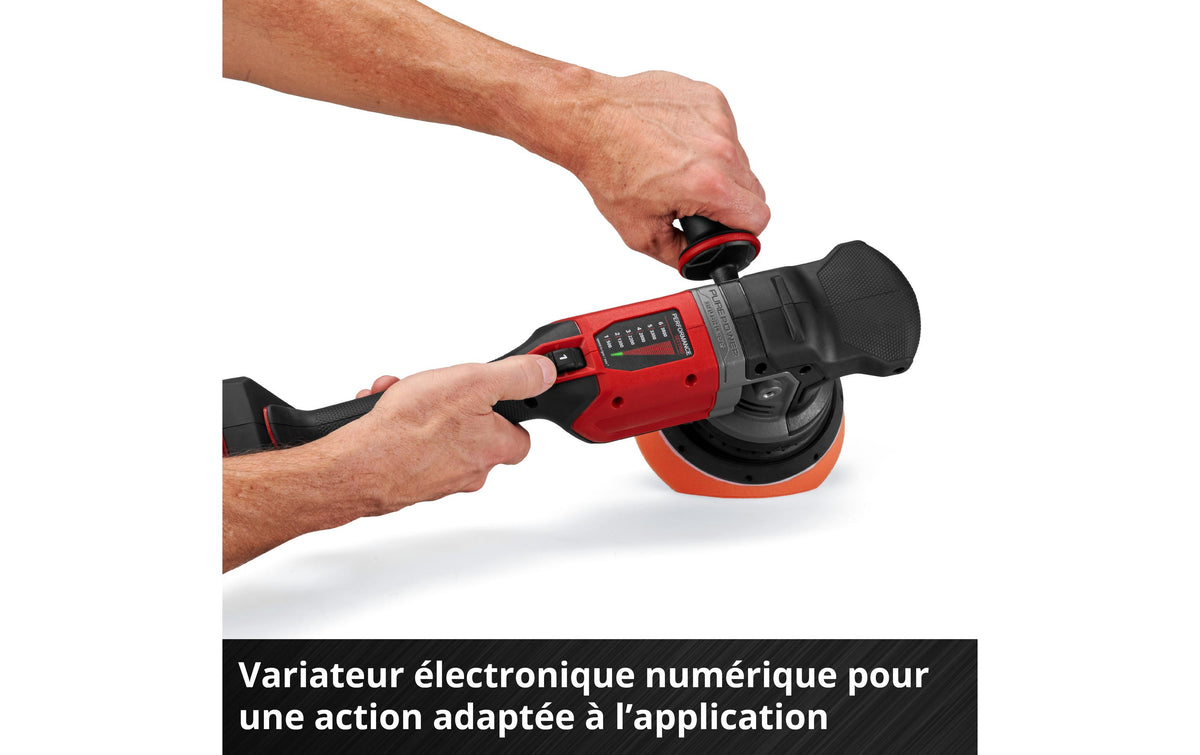 Einhell professional Einhell CP-EP 18/125 Li BL Akku-Exzenterschleifer, bürstenlos – 18 V – Ø 125 mm – Solo – Power X-Change