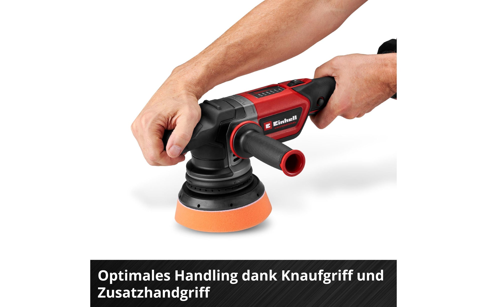 Einhell professional Einhell CP-EP 18/125 Li BL Akku-Exzenterschleifer, bürstenlos – 18 V – Ø 125 mm – Solo – Power X-Change