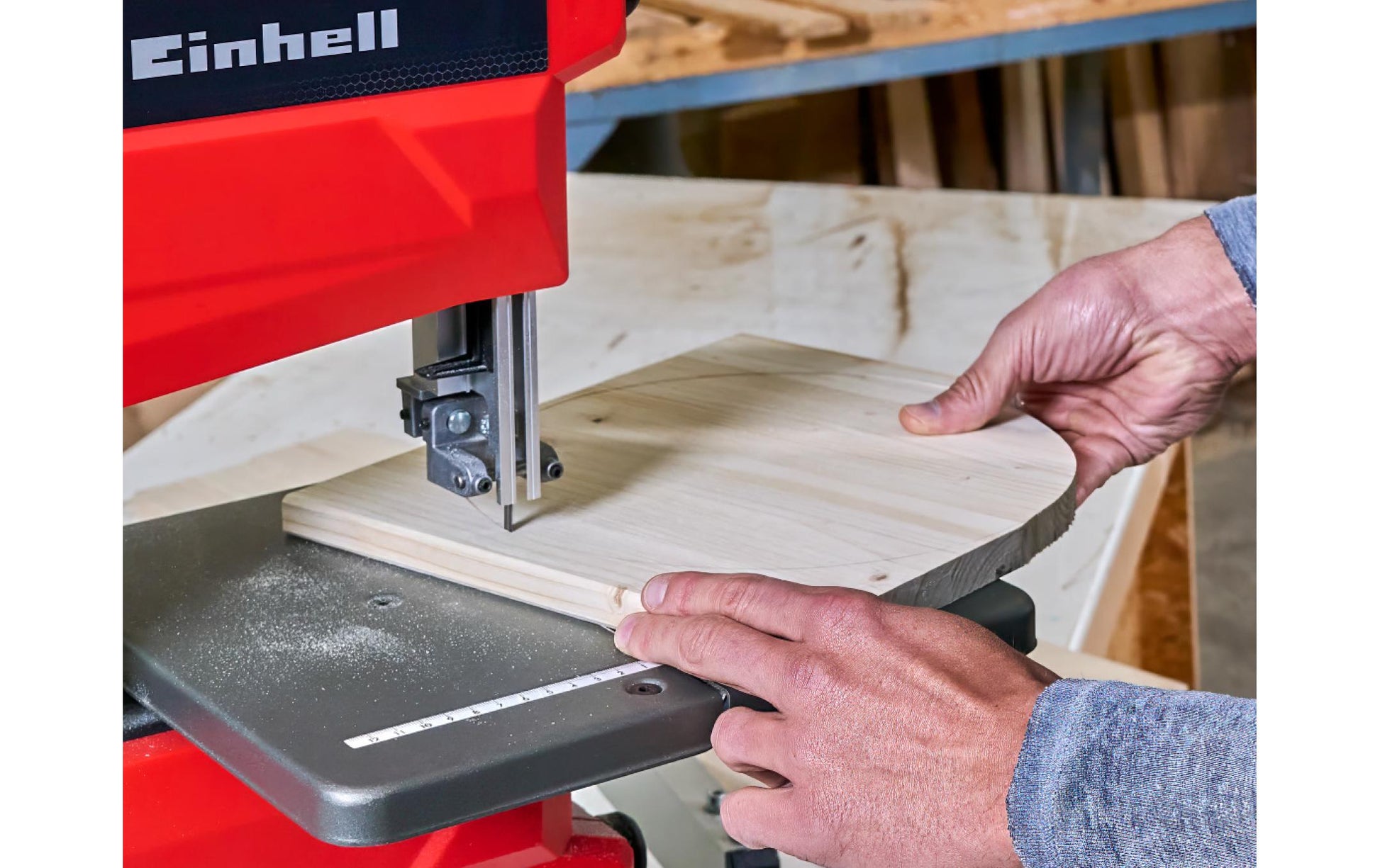 Einhell Bandsägeblatt 1400 × 7 × 0,45 mm Stahl – für Holz, Kunststoff – 6 ZpZ – für PXC