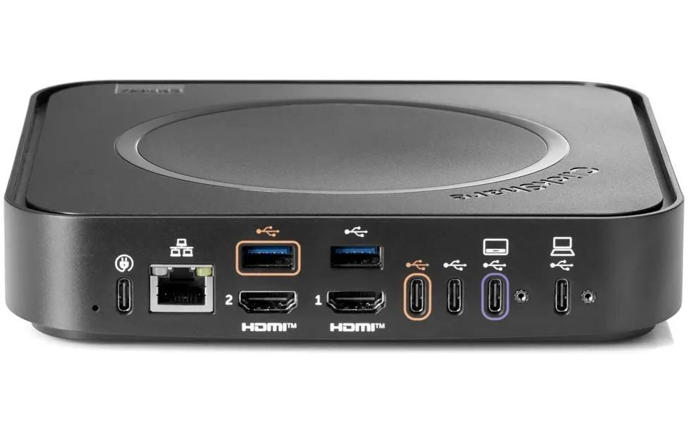 Barco ClickShare Hub Pro – Drahtloses Präsentationssystem – 5120 × 2160, 2× Button, HDMI, USB-C, USB