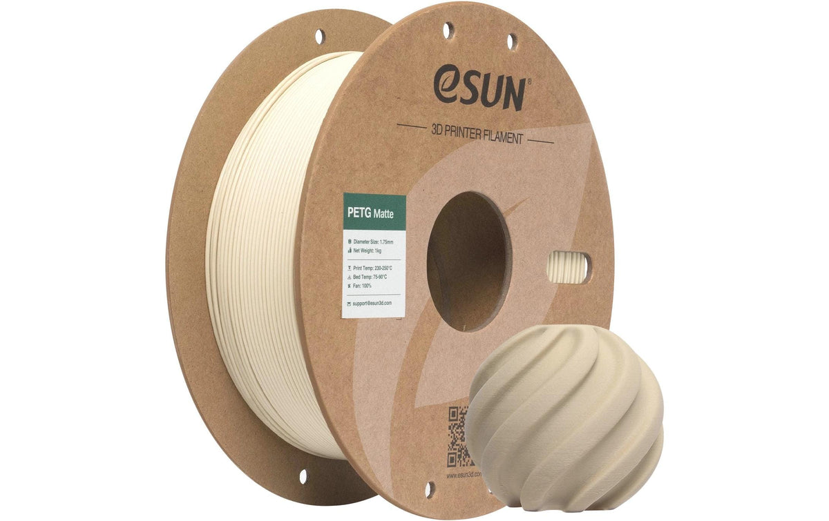 Esun 3D-Drucker-Filament Hyper PETG 1,75 mm Khaki, matt, 1 kg
