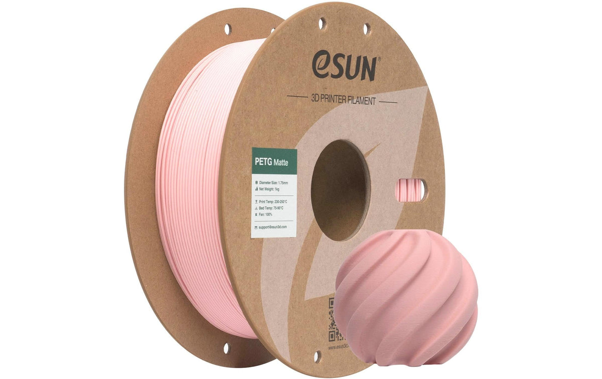 Esun 3D-Drucker-Filament Hyper PETG 1,75 mm Pfirsich, Matt, 1 kg