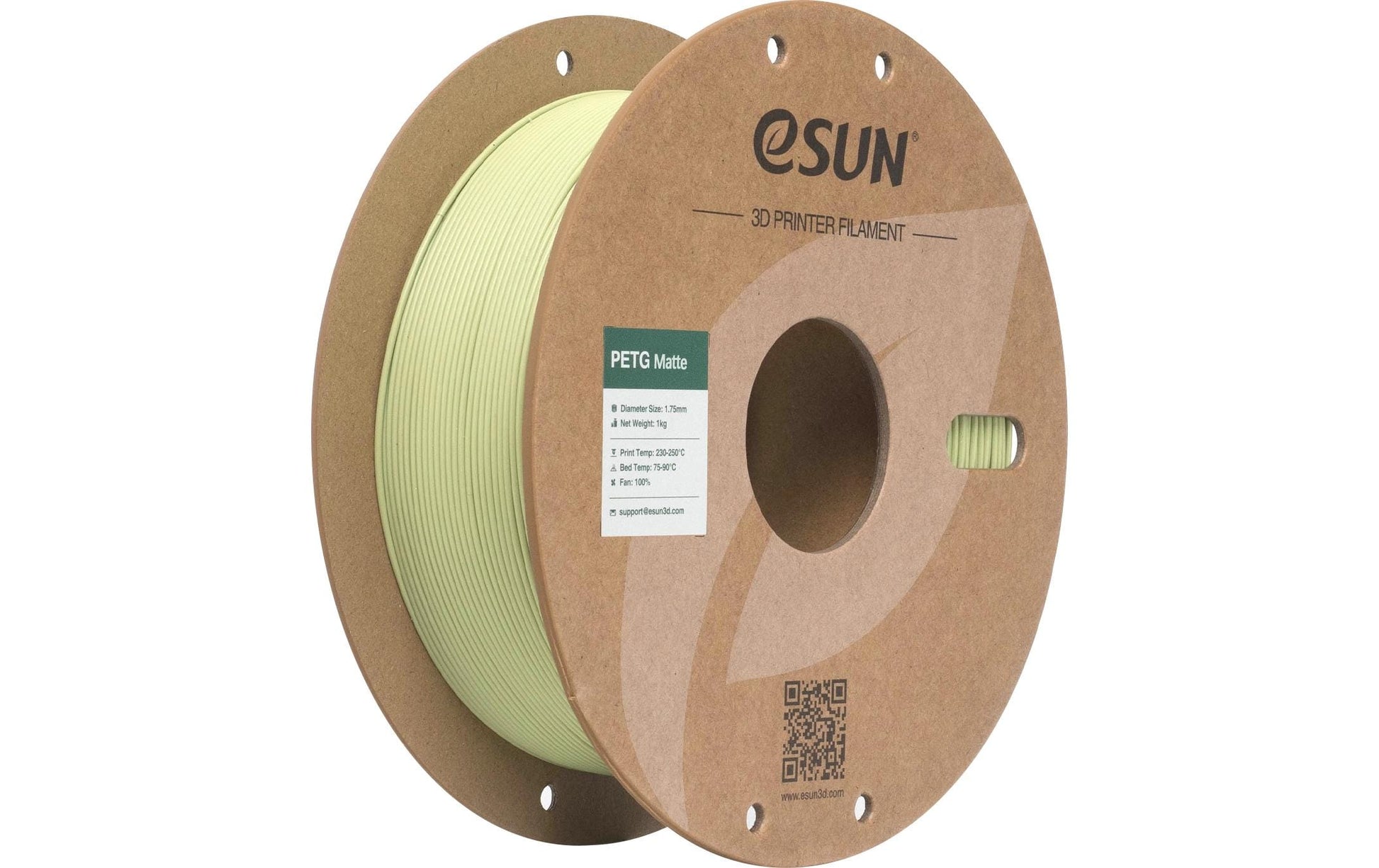 Esun 3D-Drucker-Filament Hyper PETG 1,75 mm Grün, 1 kg