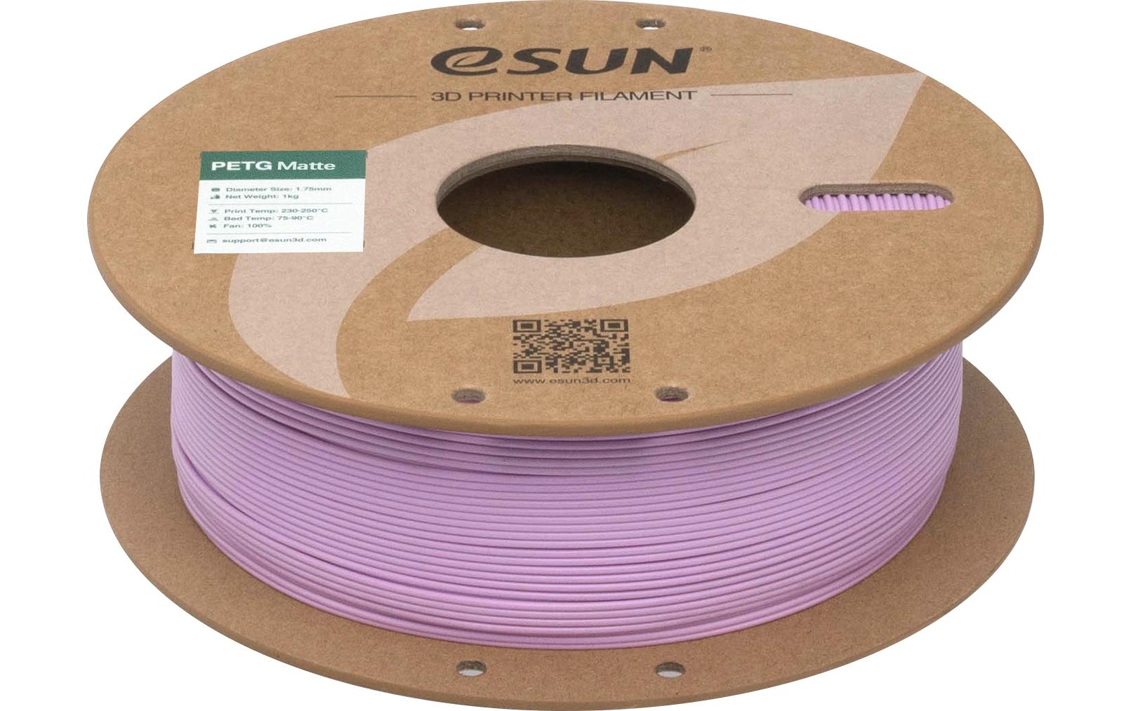 Esun 3D-Drucker-Filament Hyper PETG 1,75 mm Lila, matt, 1 kg